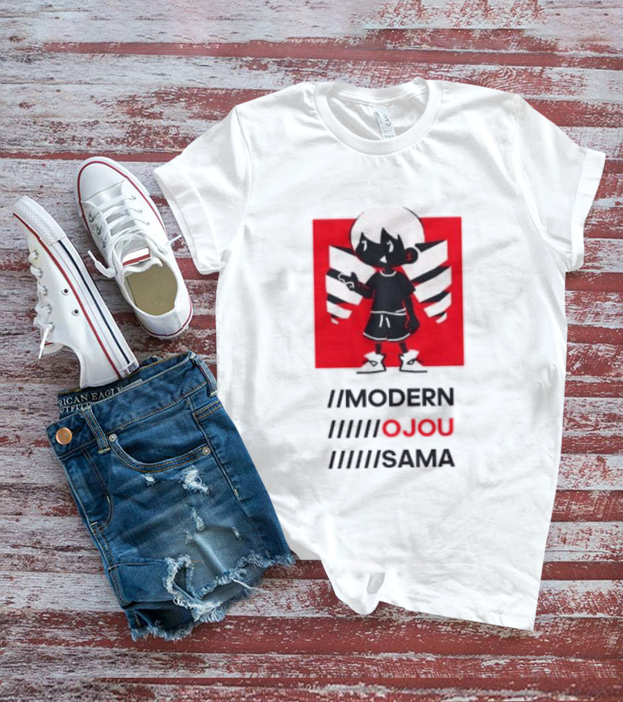 Modern Ojou Sama Character With Bold Hairstyle And Attitude T-Shirt