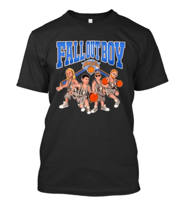 Fall Out Boy New York Knicks So Much For Our Dust Basketball Band Effort T-Shirt