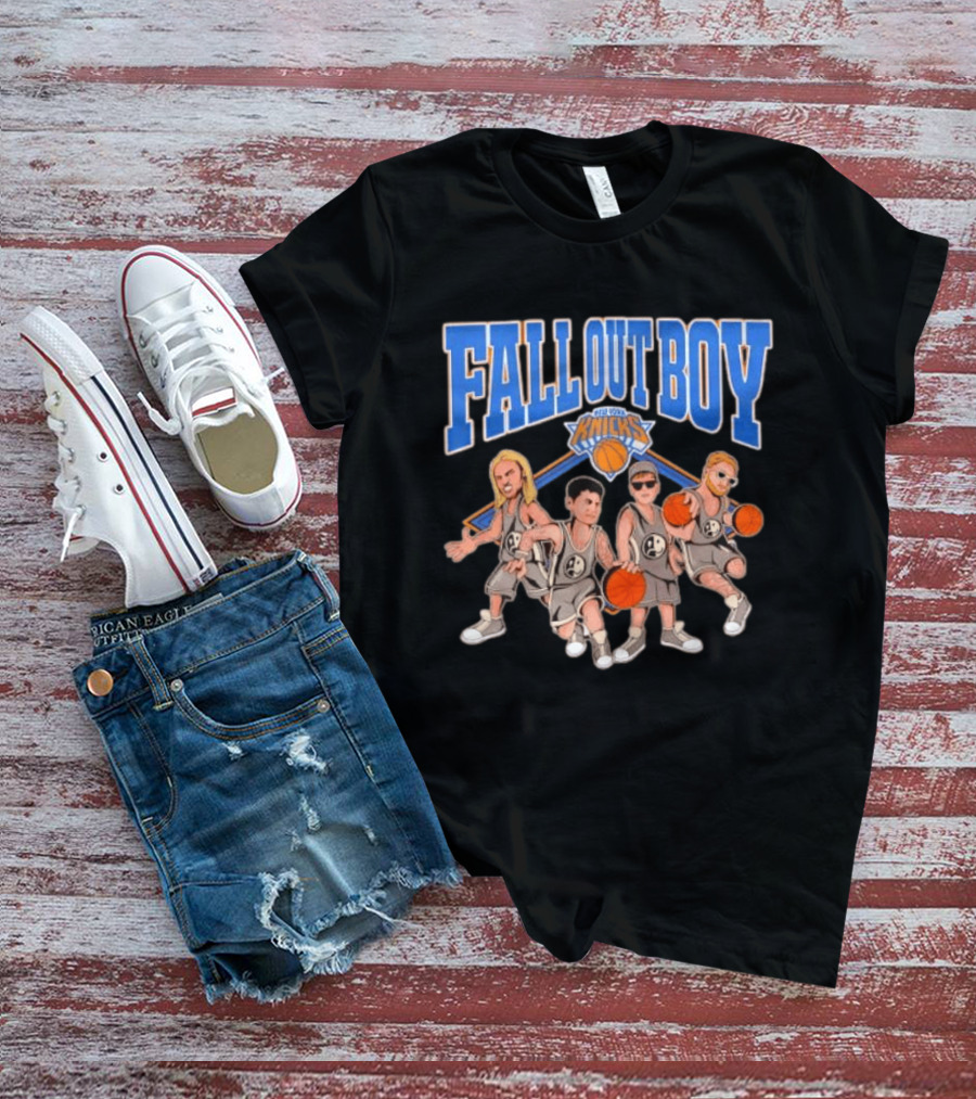 Fall Out Boy New York Knicks So Much For Our Dust Basketball Band Effort T-Shirt