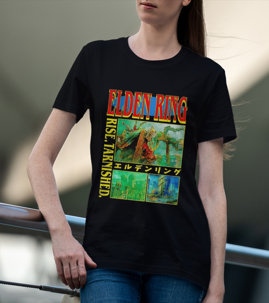 Elden Ring Godrick The Grafted Rise Tarnished Japanese T-Shirt