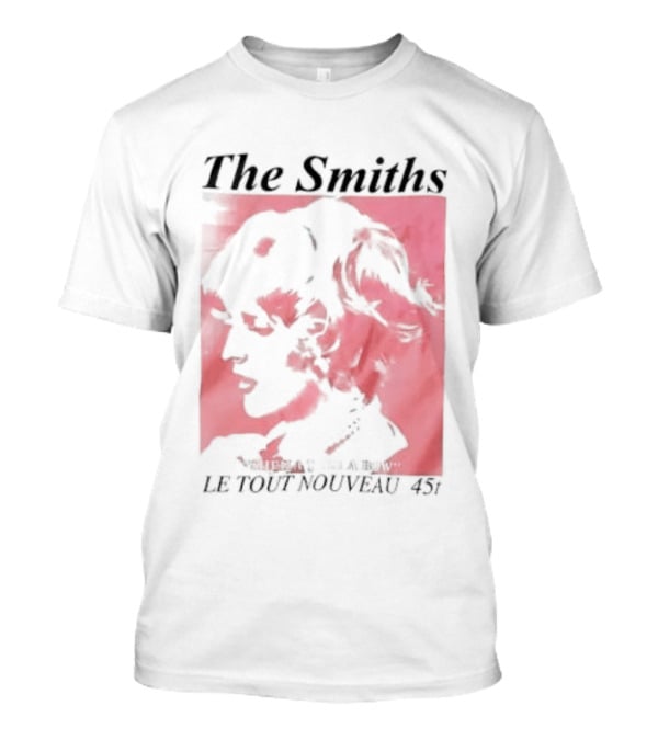 The Smiths Le Tout Nouveau 45T Red Art Music T-Shirt