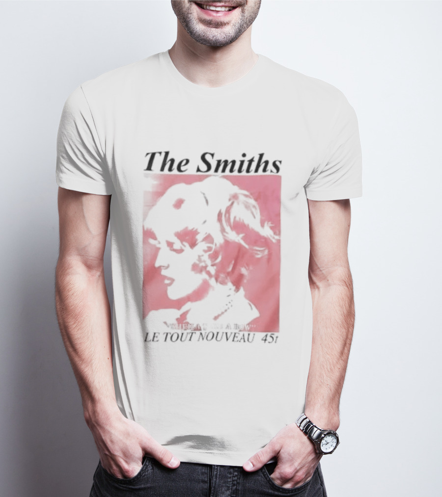 The Smiths Le Tout Nouveau 45T Red Art Music T-Shirt