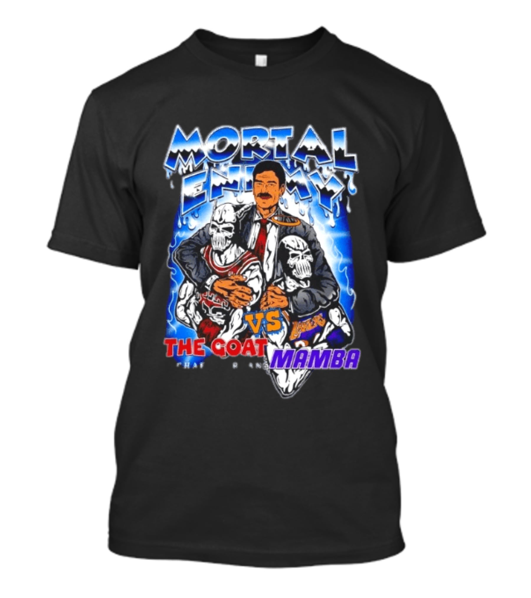 Mortal Enemy The GOAT Vs Mamba Michael Jordan Kobe Bryant Be Legendary T-Shirt