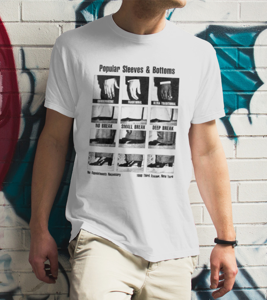 Popular Sleeves And Bottoms No Appointments Necessary 1000 Third Avenue NYC Nine Square T-Shirt