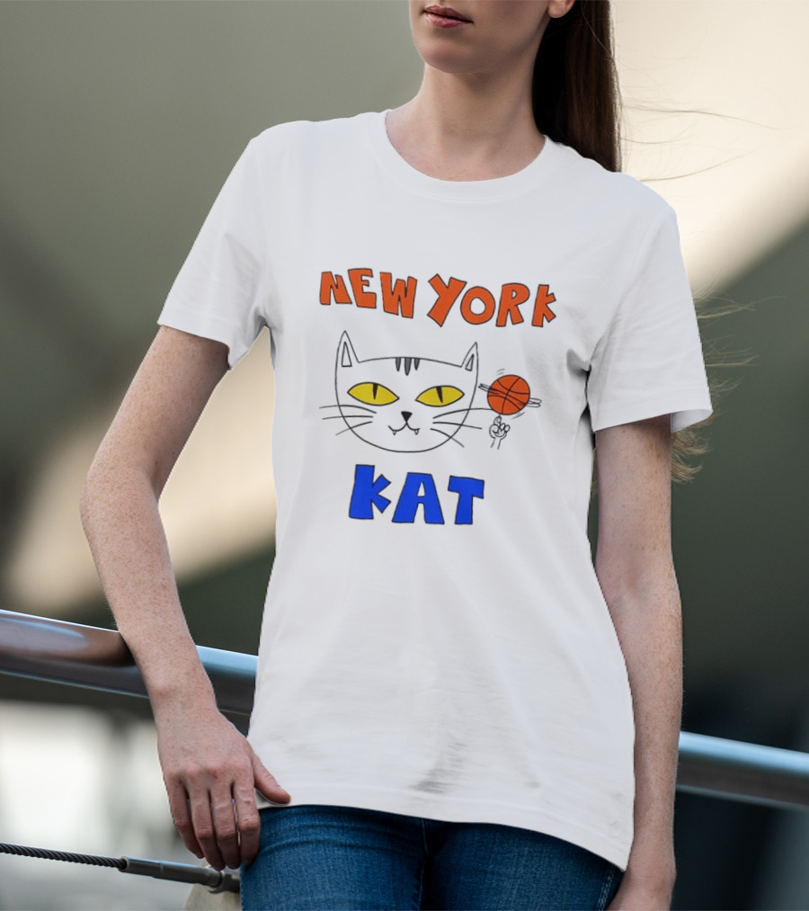 New York Kat Basketball T-Shirt