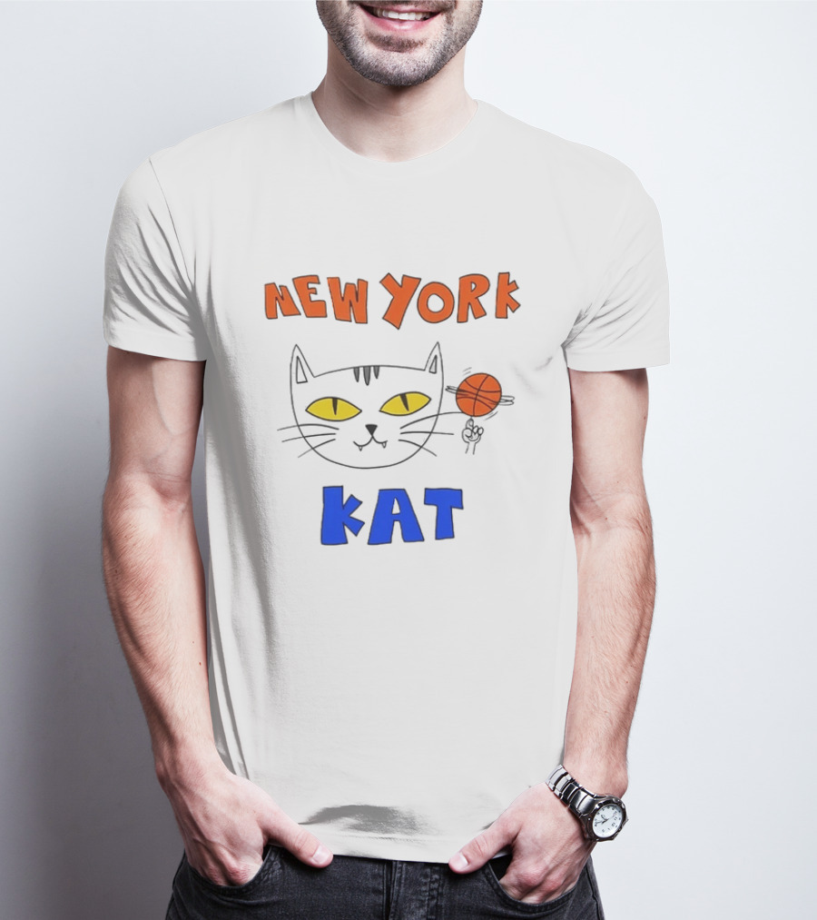 New York Kat Basketball T-Shirt