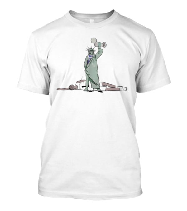 Knicks Jalen Brunson Liberty Trophy Wemby T-Shirt