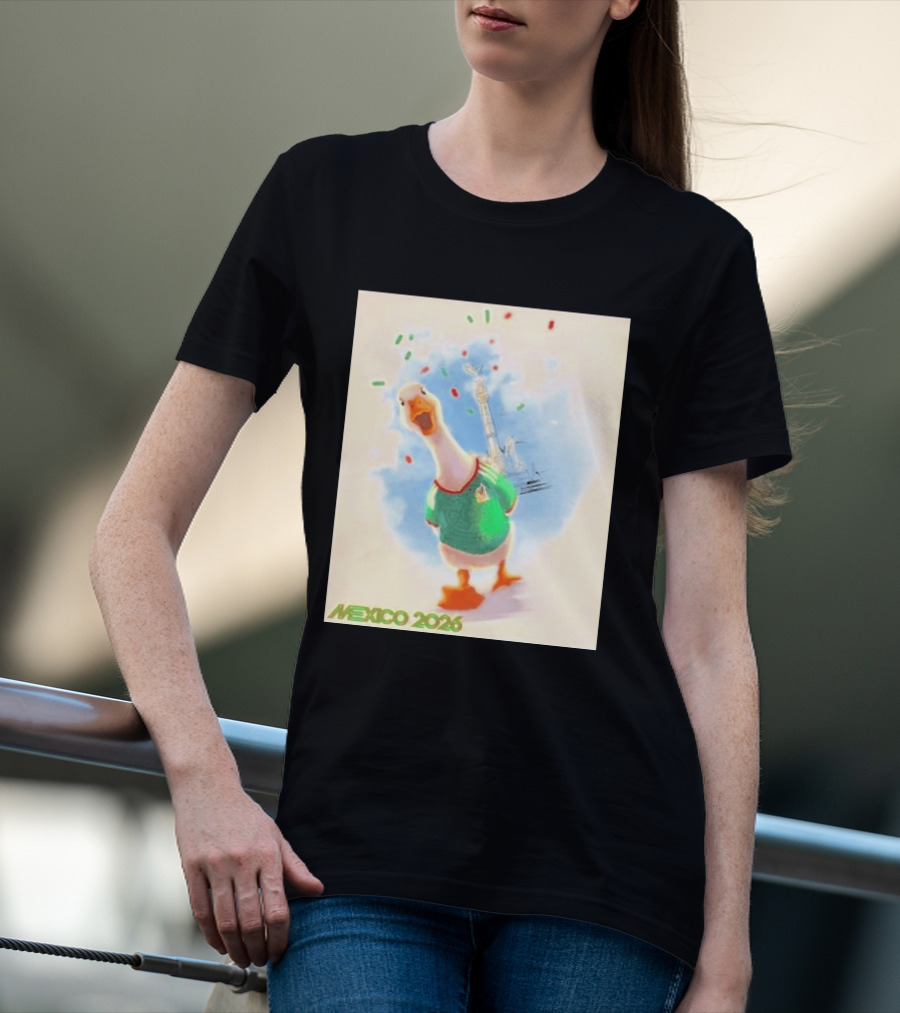 Goose Mexico Soccer Celebration 2026 T-Shirt