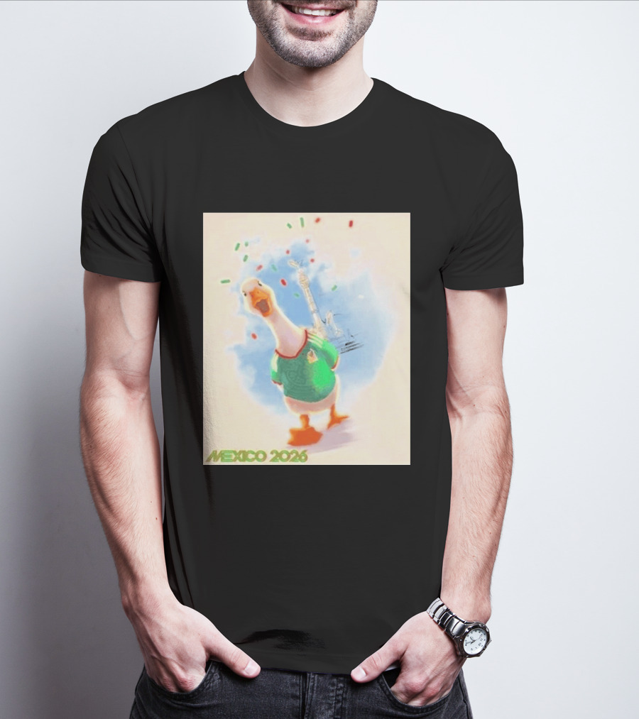 Goose Mexico Soccer Celebration 2026 T-Shirt