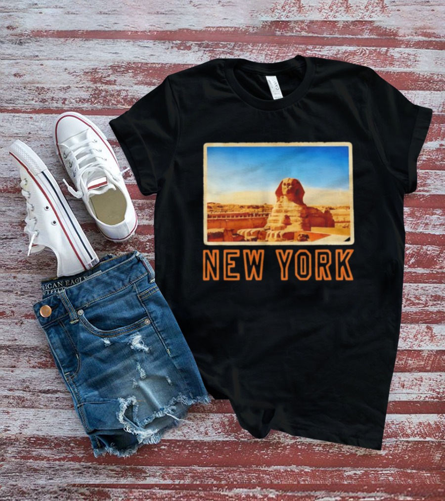New York Humor Great Sphinx Of Giza Egypt Landmark T-Shirt