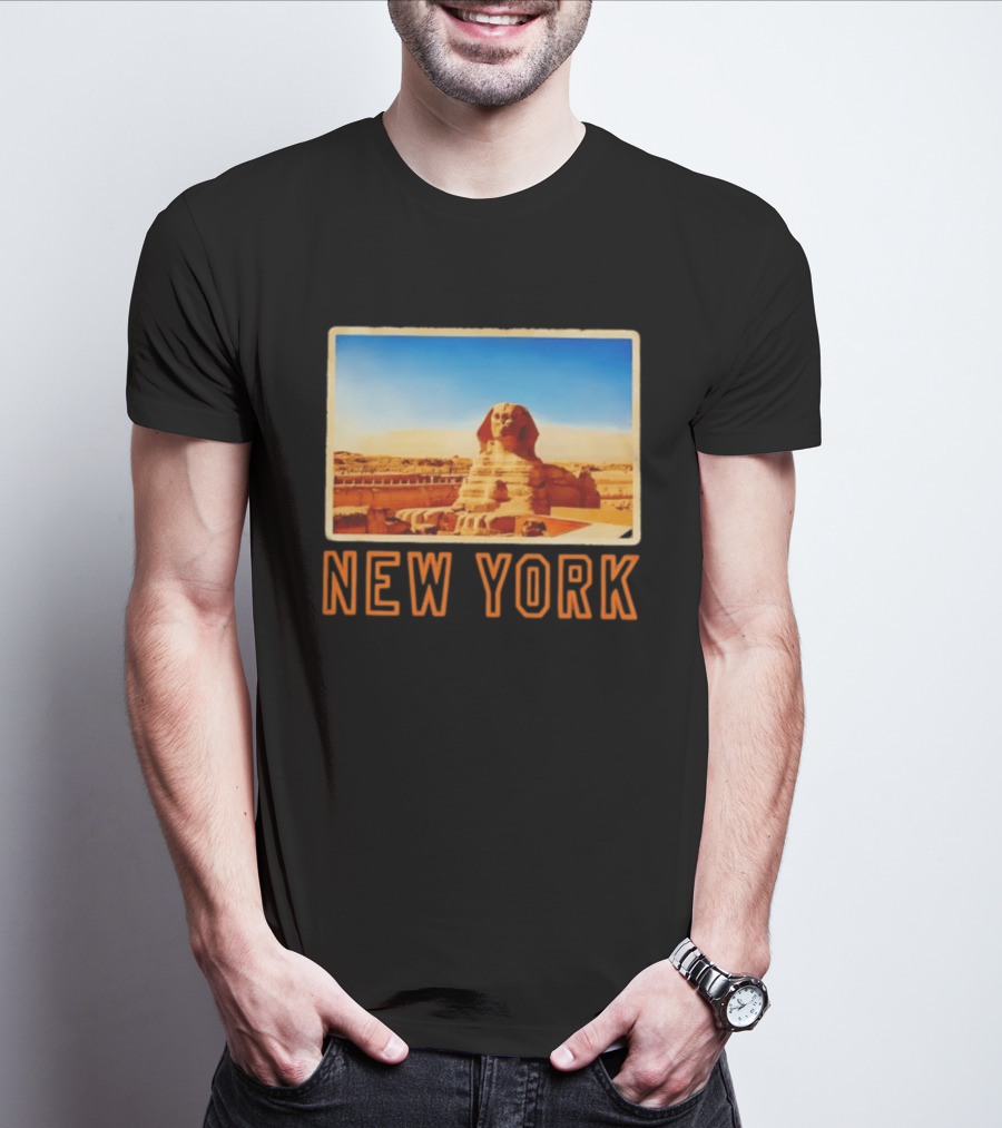 New York Humor Great Sphinx Of Giza Egypt Landmark T-Shirt