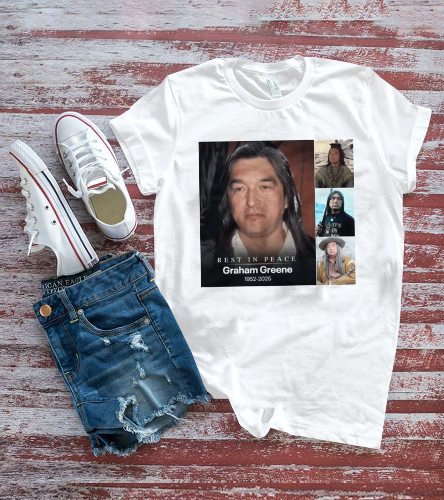 Rest In Peace Graham Greene 1952 2025 Memorial T-Shirt