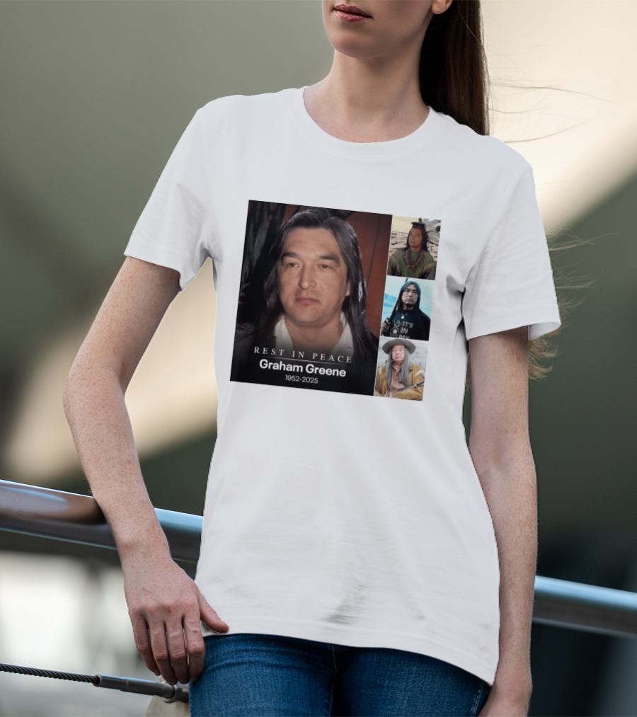 Rest In Peace Graham Greene 1952 2025 Memorial T-Shirt