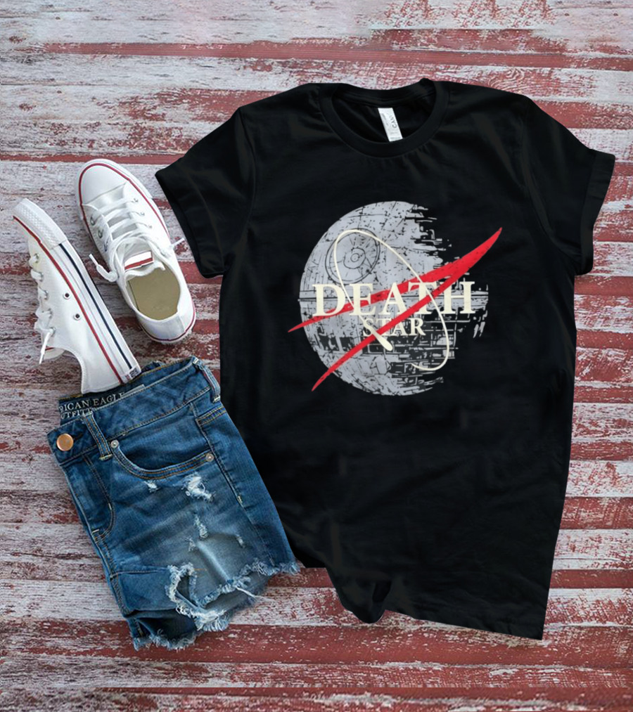 Death Star And The NASA T-Shirt