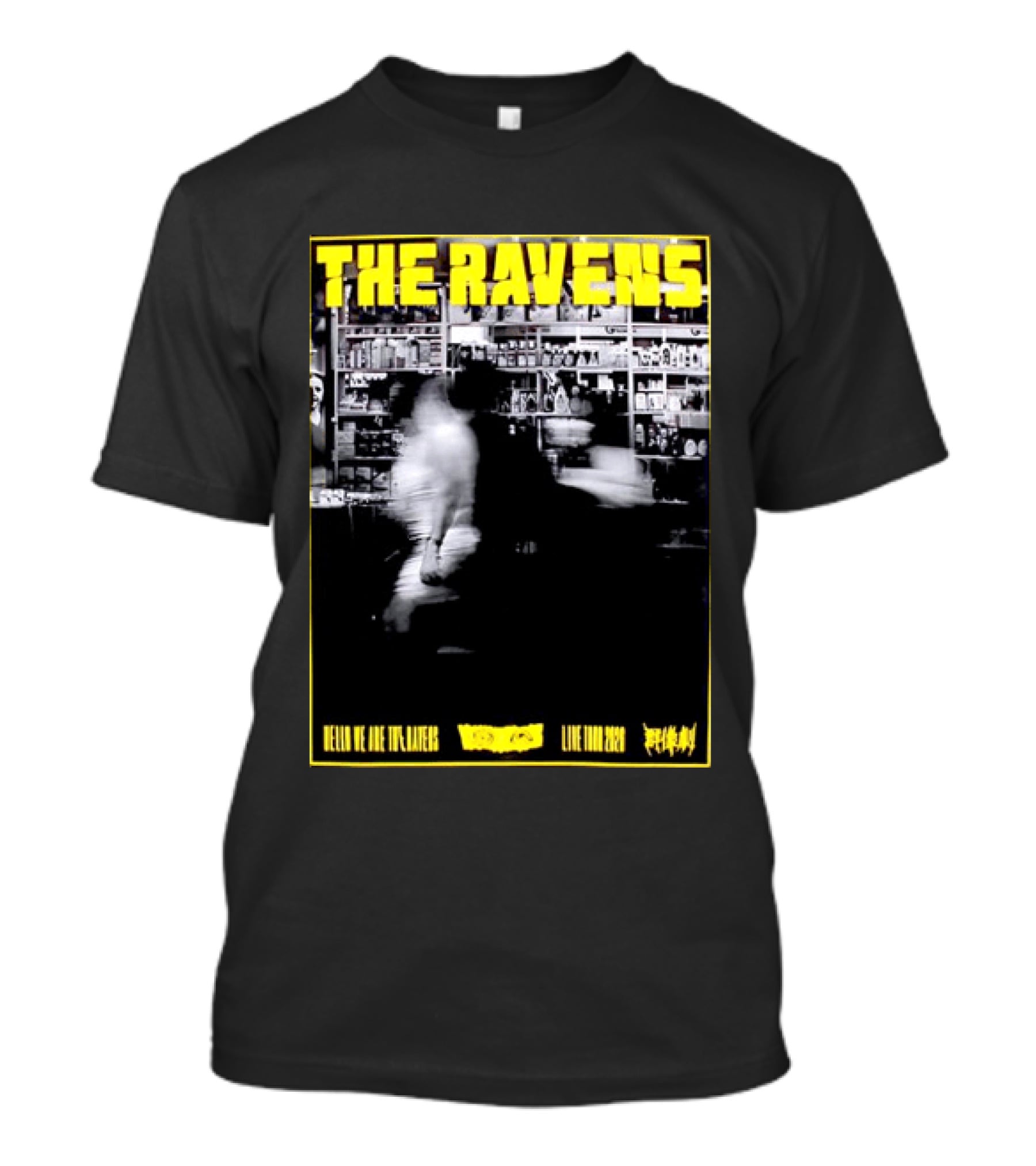 The Ravens Hello We Are The Ravens Voodoo Cat Live Tour 2026 T-Shirt