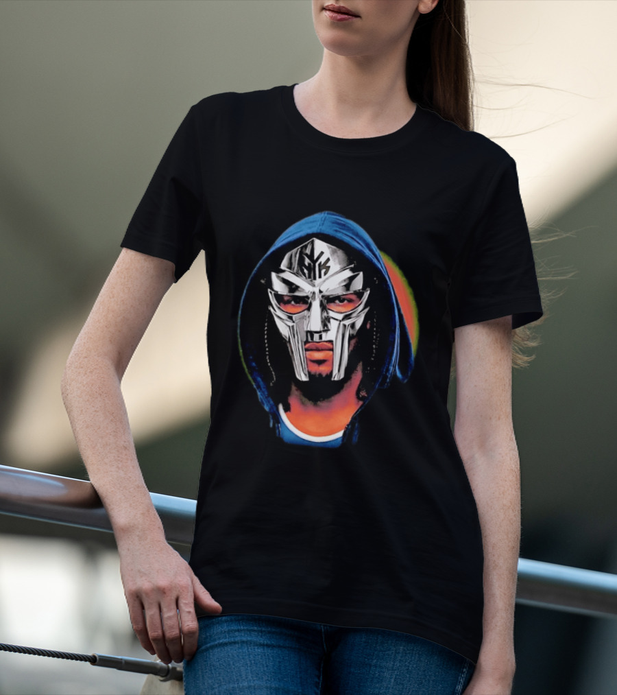 Jalen Brunson New York Knicks MF Doom Mask T-Shirt