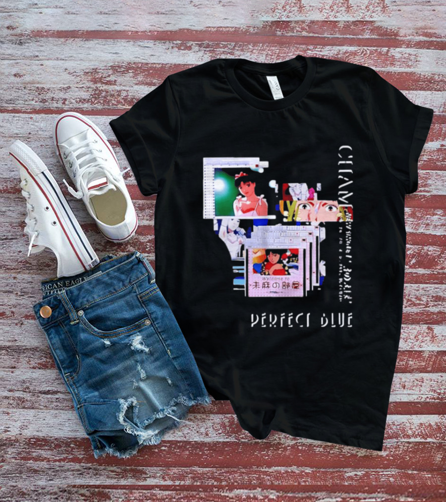 Mima Kirigoe Perfect Blue Welcome To Mima No Heya CHAM New Single T-Shirt