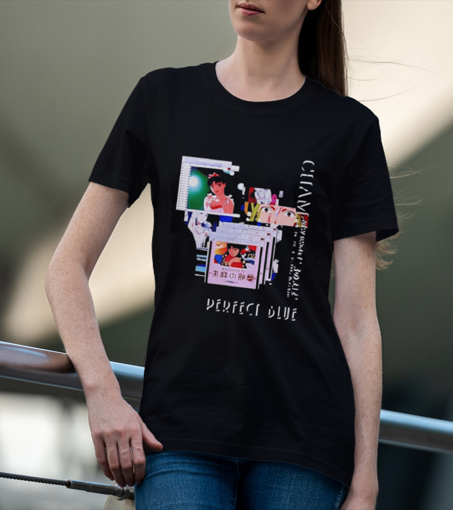 Mima Kirigoe Perfect Blue Welcome To Mima No Heya CHAM New Single T-Shirt