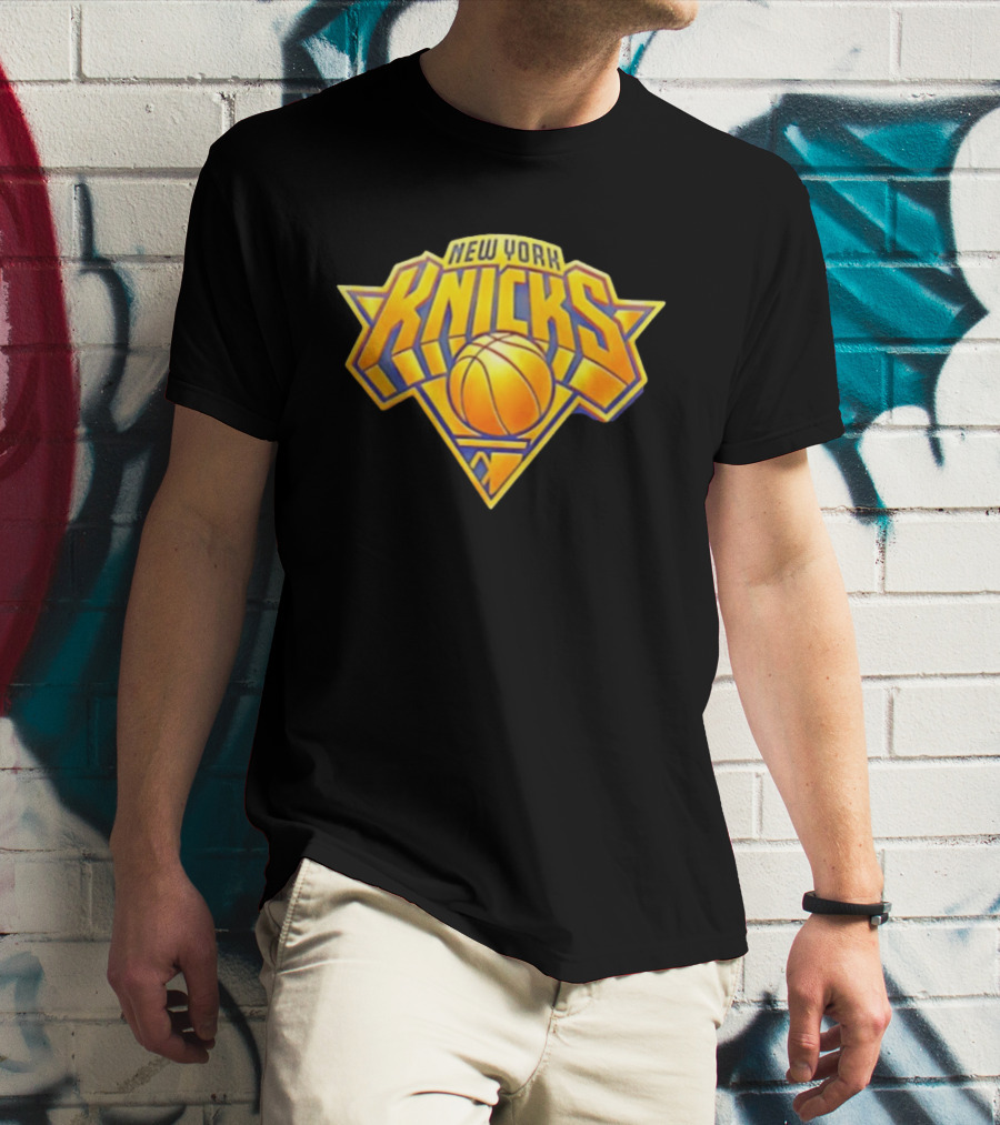 New York Knicks Basketball Golden Team T-Shirt