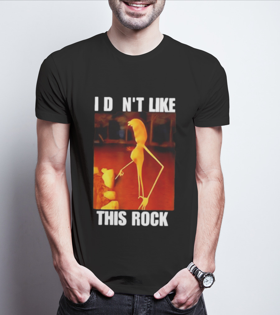 Salad Fingers I Don't Like This Rock Surreal Horror Meme T-Shirt