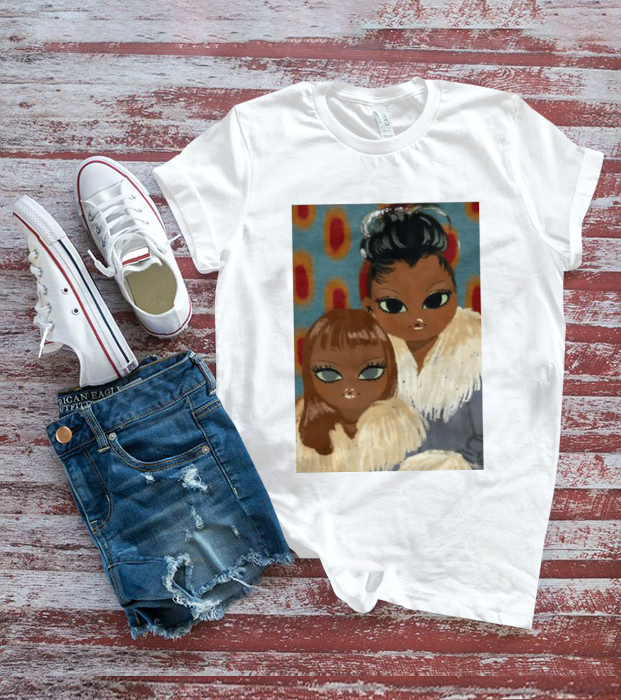 Bratz Dolls Cloe Yasmin Fashion Iconic Style Fur Outfits T-Shirt