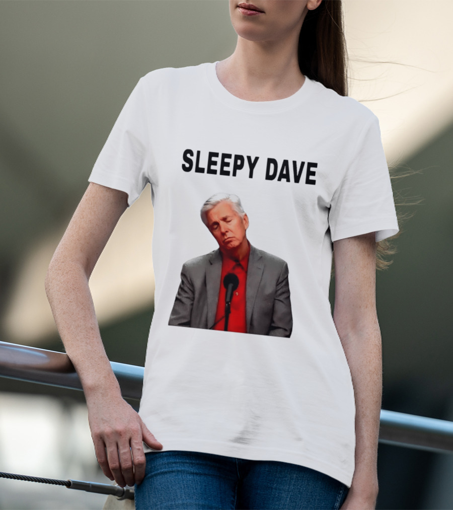 Sleepy Dave Dave Dombrowski Meme T-Shirt
