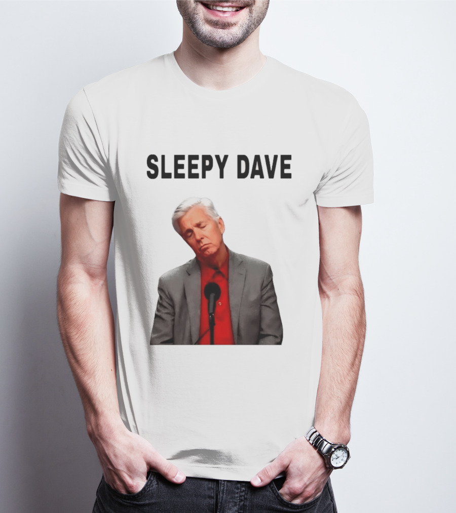 Sleepy Dave Dave Dombrowski Meme T-Shirt