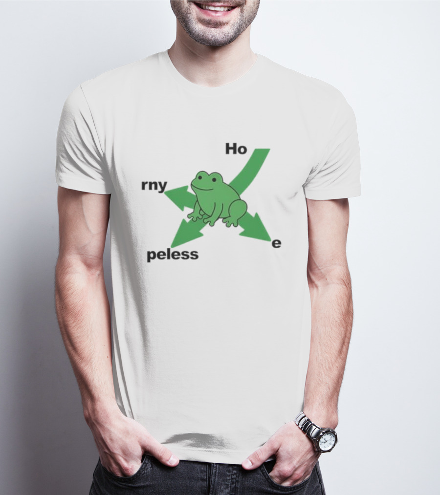 Ho Rn Y Peless Frog Directional E T-Shirt