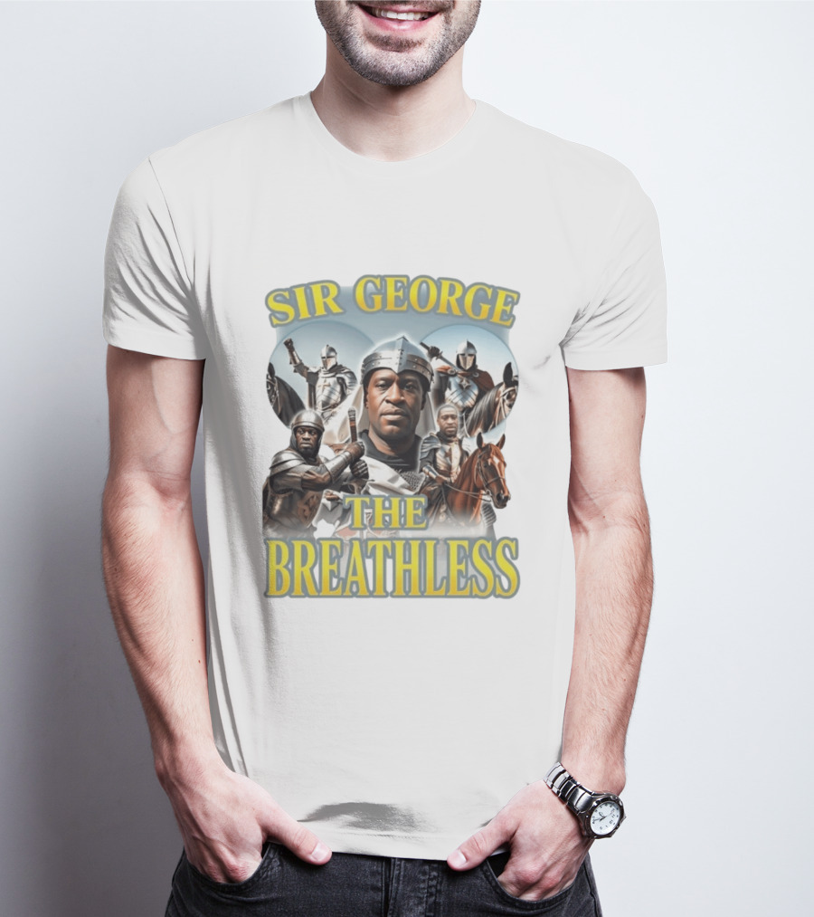 Sir George The Breathless Medieval Knight T-Shirt