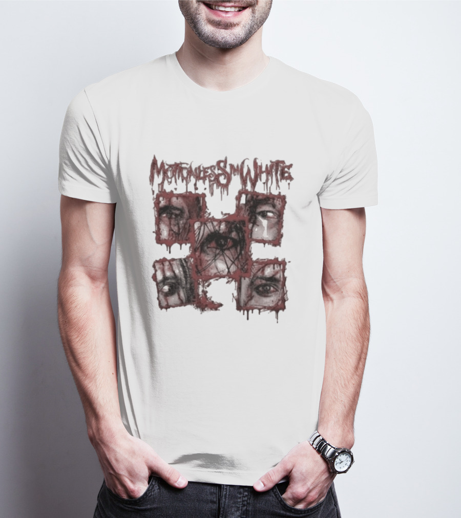 Motionless In White Bloodshot Eyes And Dripping Red 2026 T-Shirt