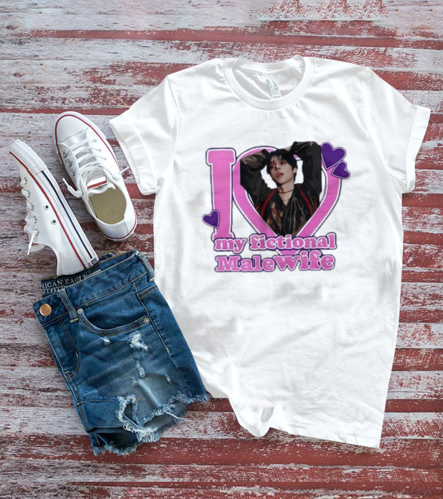 ENHYPEN Sunoo I Love My Fictional Malewife Fan T-Shirt