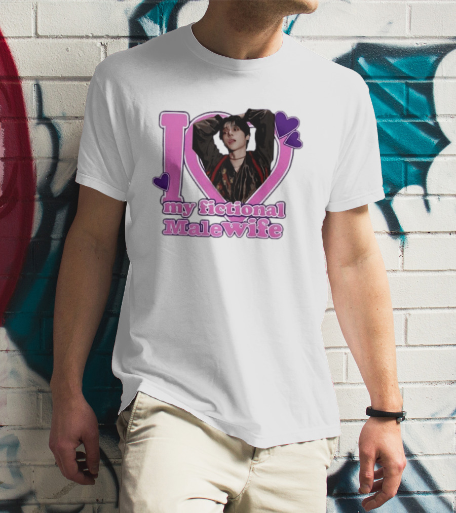 ENHYPEN Sunoo I Love My Fictional Malewife Fan T-Shirt