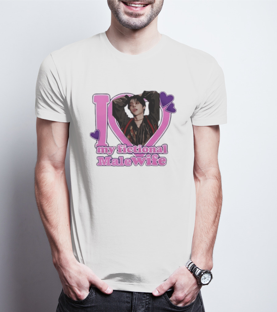 ENHYPEN Sunoo I Love My Fictional Malewife Fan T-Shirt