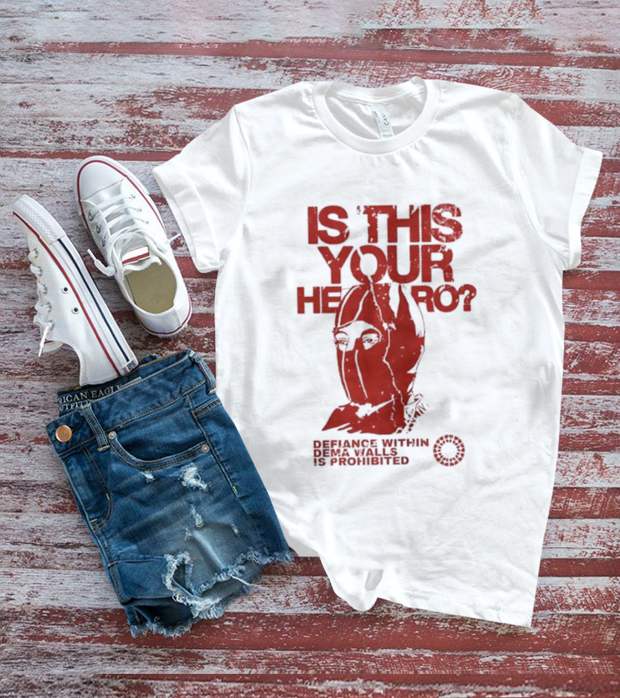 Defiance Within Dema Walls Twenty One Pilots Is This Your Hero Clancy T-Shirt