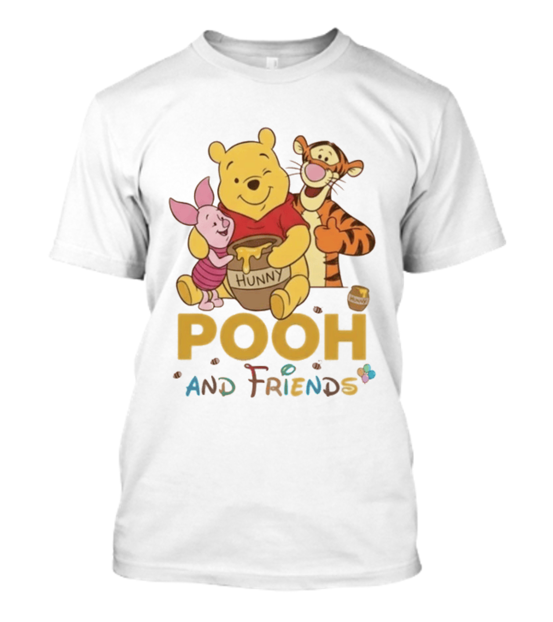 Pooh Hunny And Friends Piglet Tigger T-Shirt