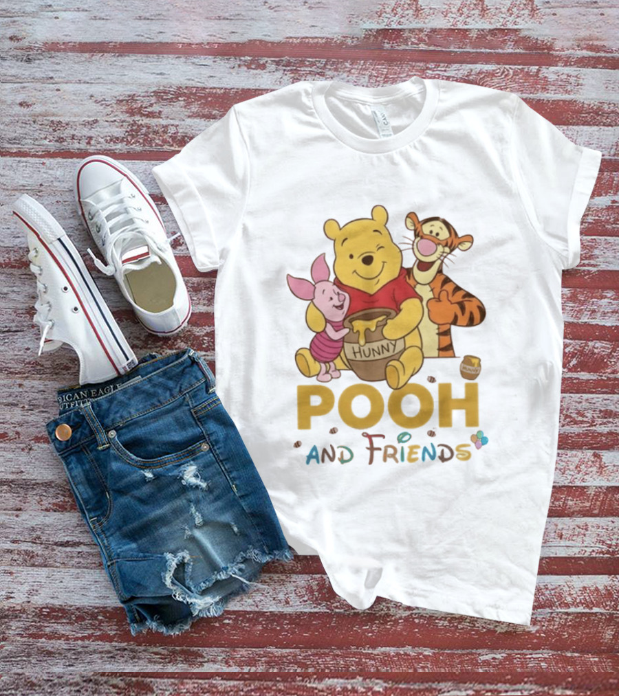 Pooh Hunny And Friends Piglet Tigger T-Shirt