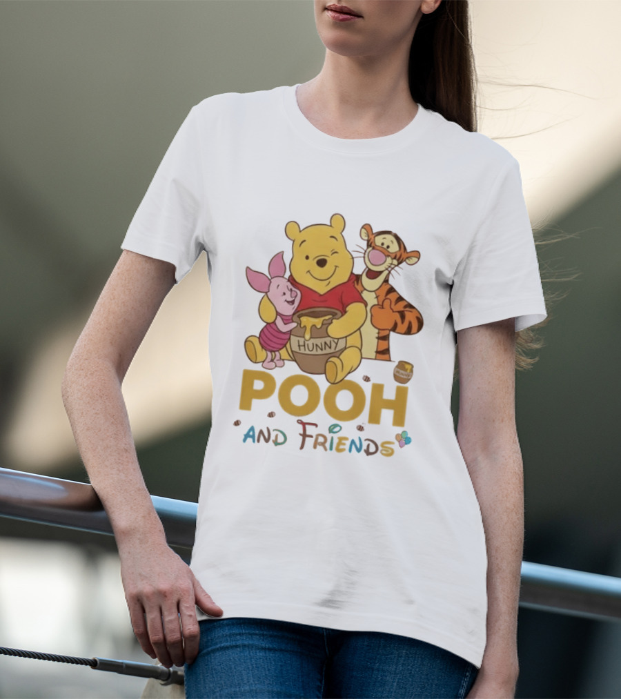 Pooh Hunny And Friends Piglet Tigger T-Shirt