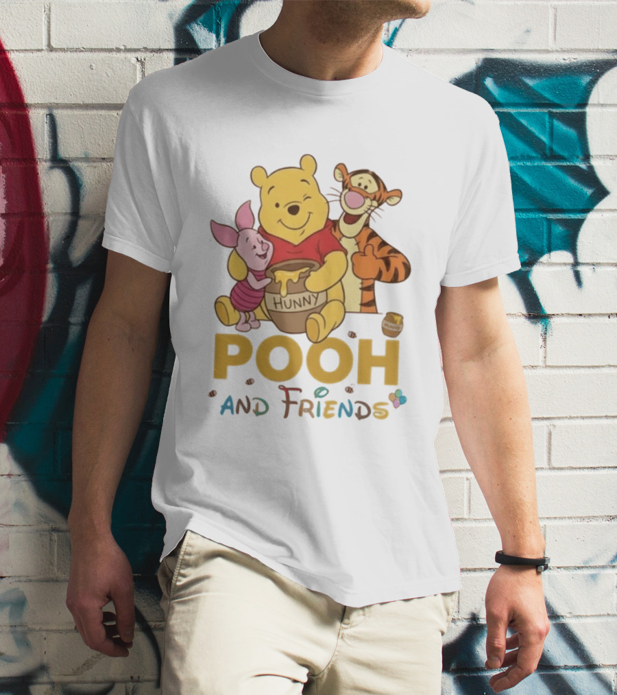 Pooh Hunny And Friends Piglet Tigger T-Shirt