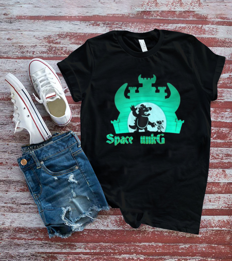 Bowser And Bowser Jr Super Mario Space Junk Galaxy Castle T-Shirt