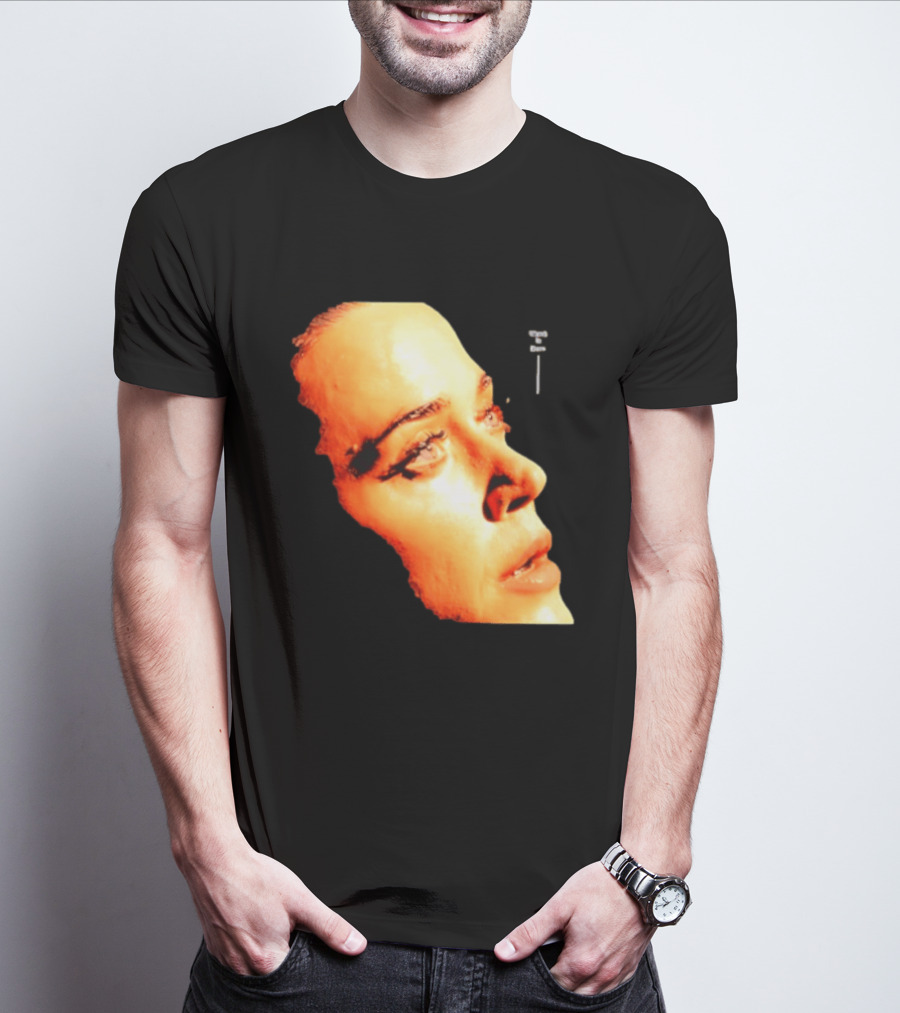 Katy Perry It Burn Music Artist Singer Celebrity Fiery Face T-Shirt