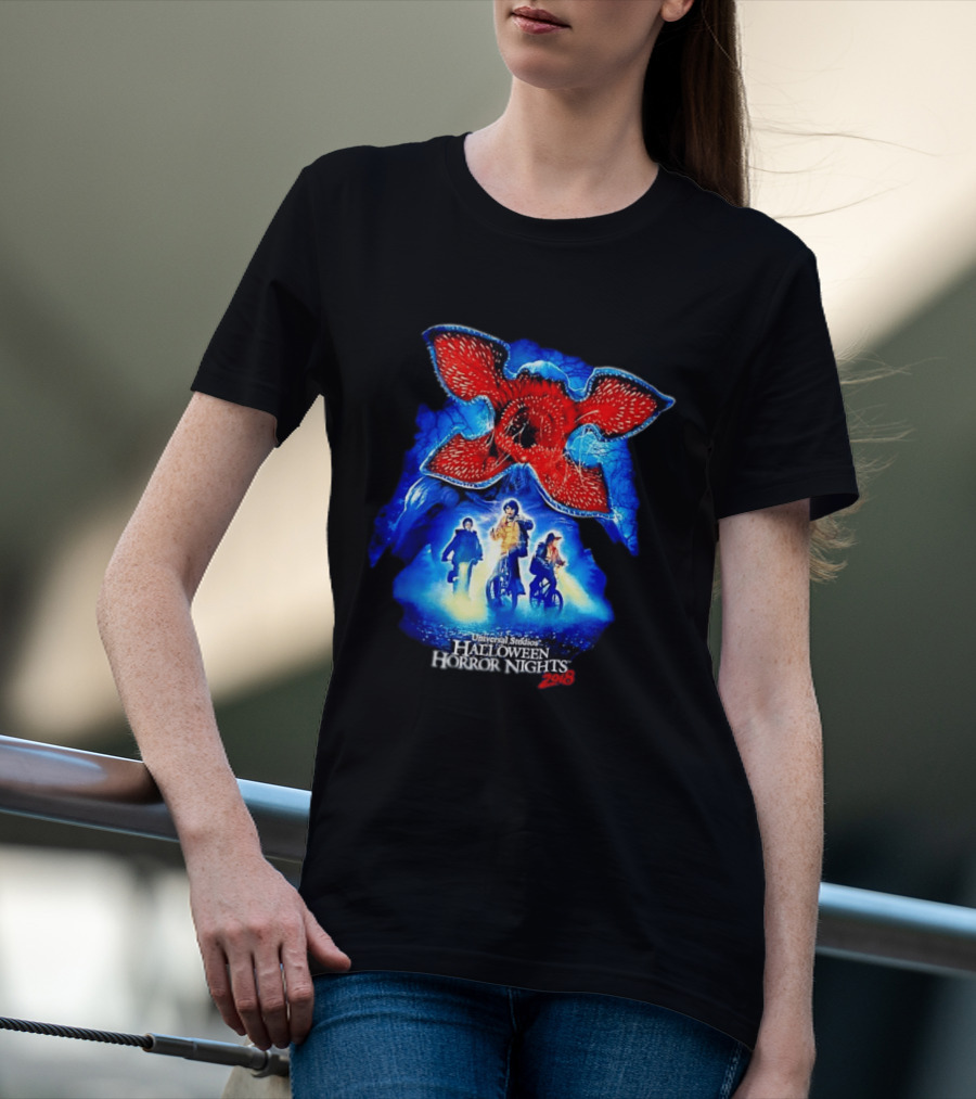 Demogorgon Stranger Things Universal Studios Halloween Horror Nights 2018 T-Shirt
