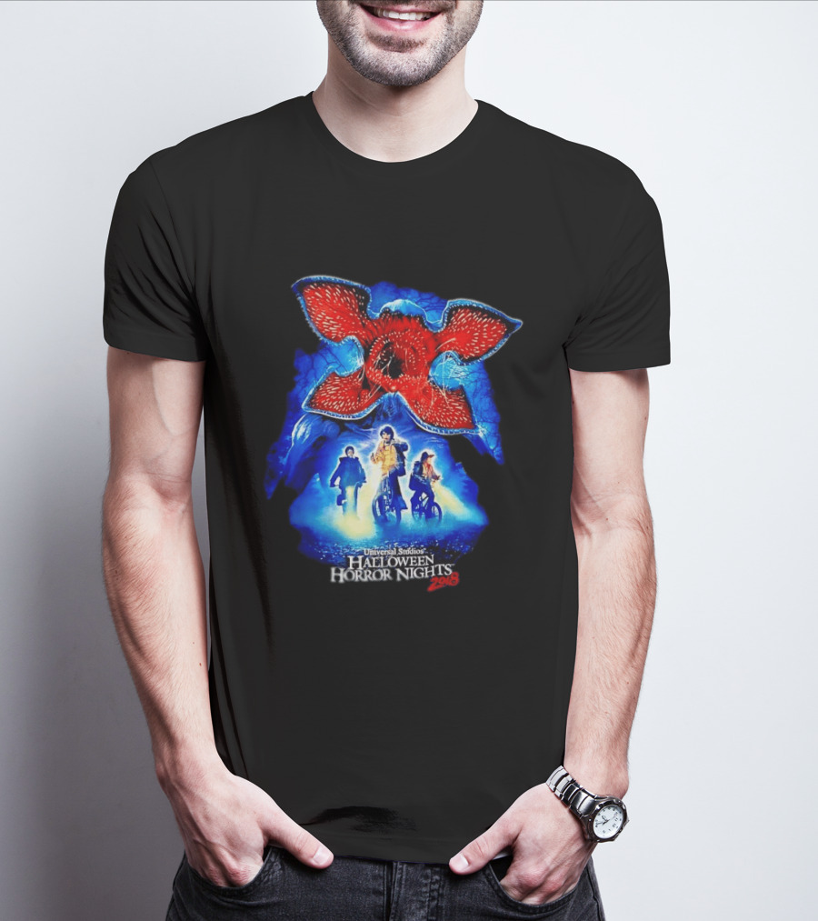 Demogorgon Stranger Things Universal Studios Halloween Horror Nights 2018 T-Shirt