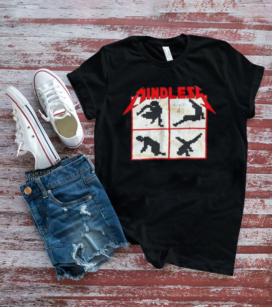 Mindless Self Indulgence Pixel Figures Band T-Shirt