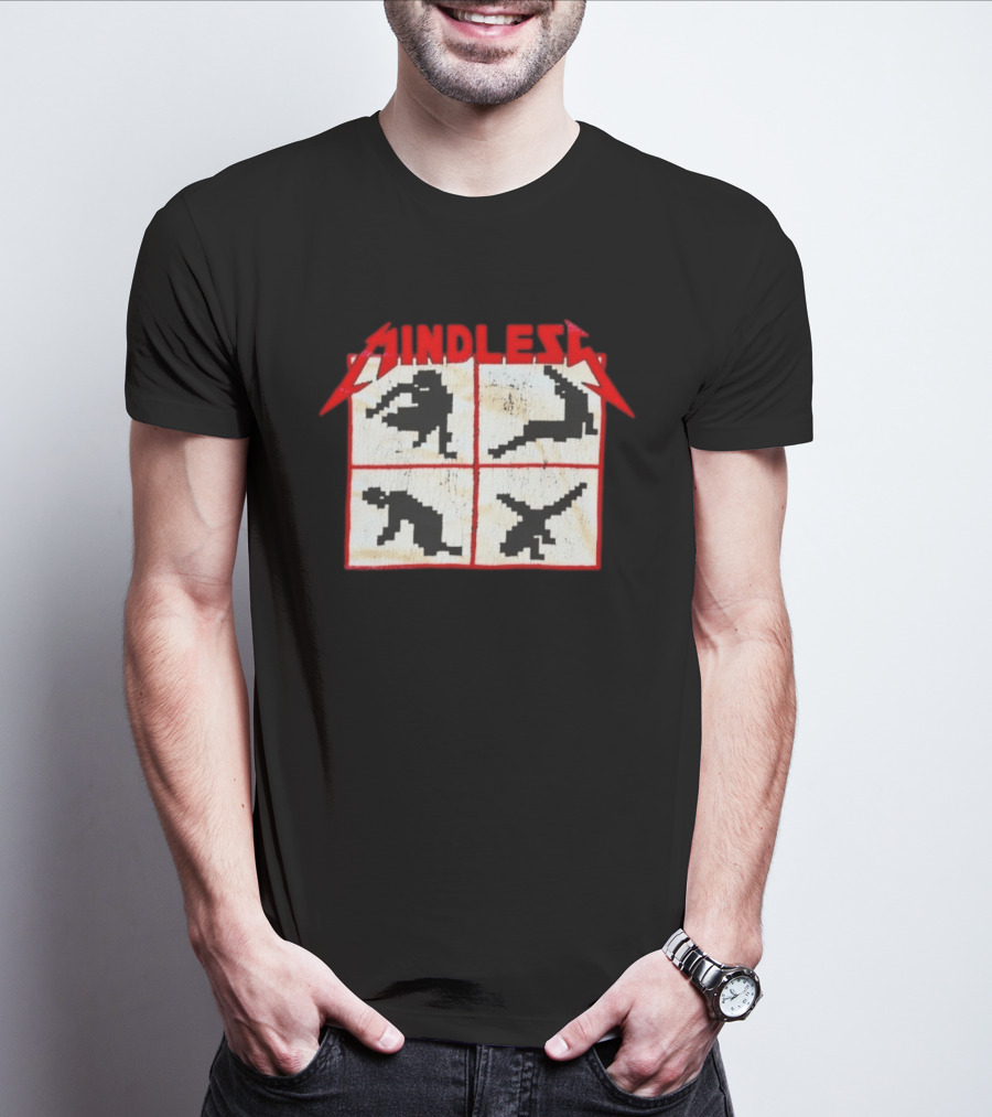 Mindless Self Indulgence Pixel Figures Band T-Shirt