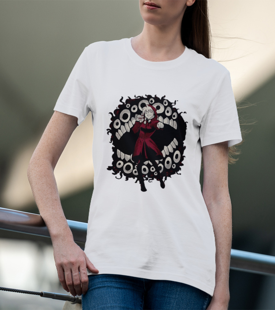 Umineko When They Cry Beatrice With Dark Creature Horror T-Shirt
