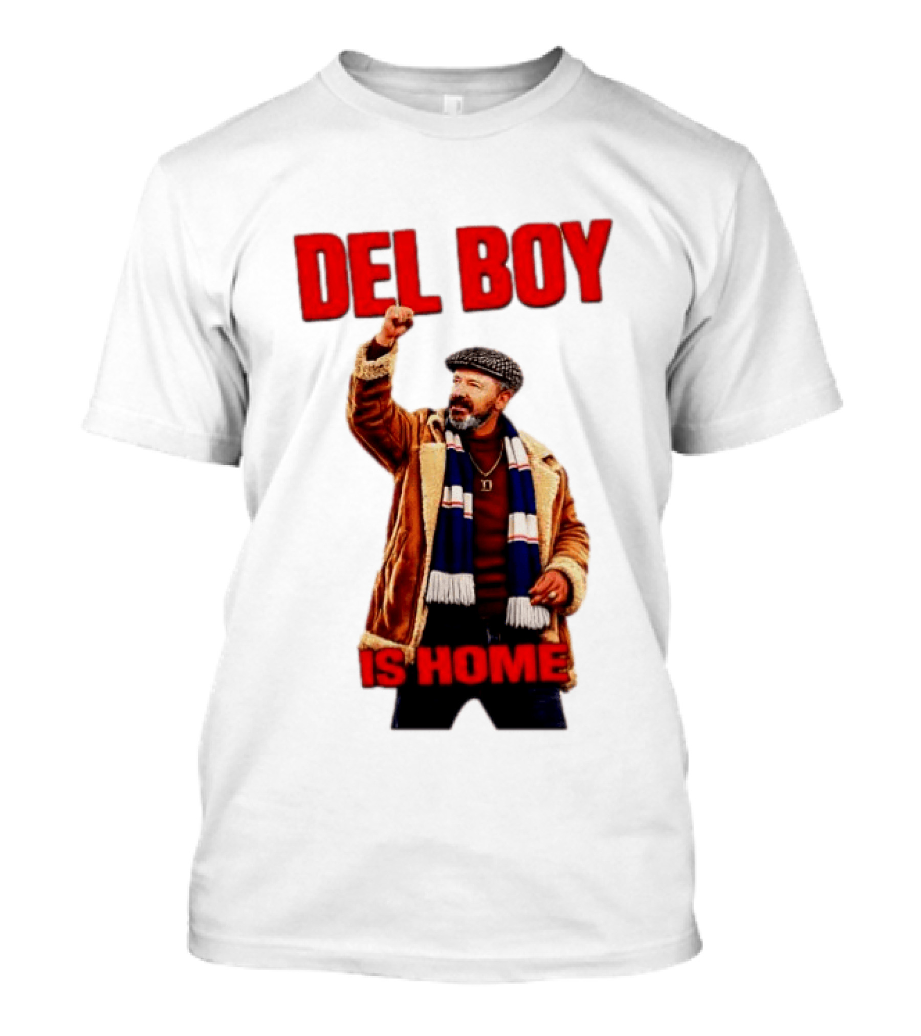 Del Boy Only Fools And Horses Is Home Vintage Look T-Shirt