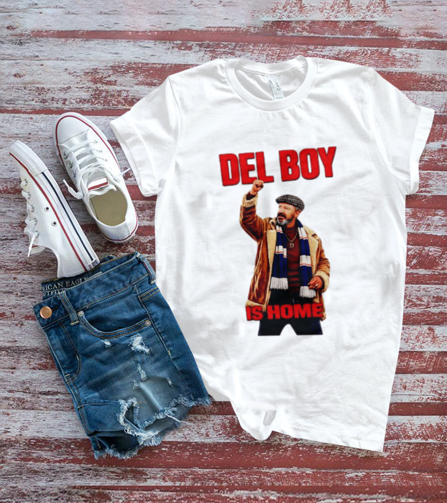 Del Boy Only Fools And Horses Is Home Vintage Look T-Shirt