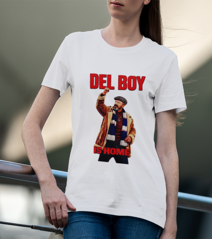 Del Boy Only Fools And Horses Is Home Vintage Look T-Shirt