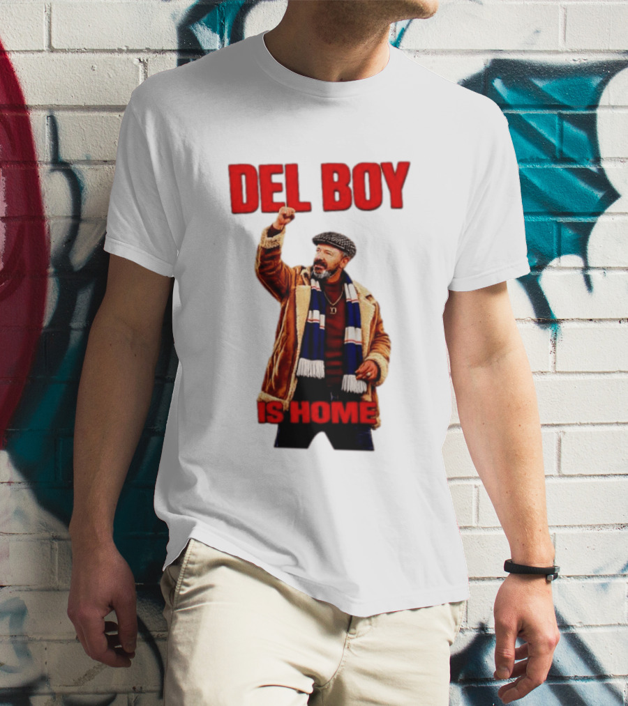 Del Boy Only Fools And Horses Is Home Vintage Look T-Shirt