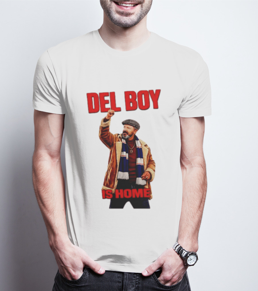 Del Boy Only Fools And Horses Is Home Vintage Look T-Shirt